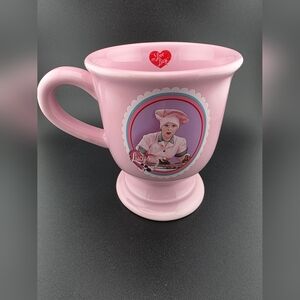 Vintage I Love Lucy 2006 Pink 12 Oz Coffee Tea Mug Cbs Inc.
